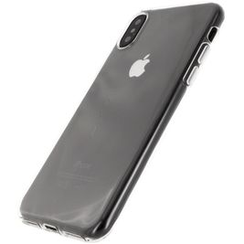 Mobilize Gelly Doorzichtig iPhone XS Hoesje Flexibel TPU Backcover - Transparant