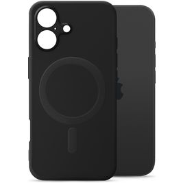 My Style Protective Flex iPhone 17 MagSafe Hoesje Flexibel TPU Backcover - Zwart