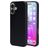 Mobiparts Classic iPhone 17 Hoesje Flexibel TPU Backcover - Zwart