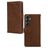 Mobilize Wallet Samsung Galaxy A14 Hoesje Echt Leer Bookcase Portemonnee - Bruin