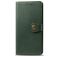 Mobigear Snap Button OPPO A5 (2020) Hoesje Bookcase Portemonnee - Groen