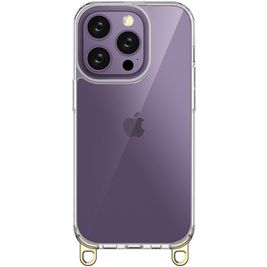 Mobigear Bungy iPhone 14 Pro Hoesje Hardcase Backcover - Goud