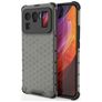 Mobigear Honeycomb Xiaomi Mi 11 Ultra Hoesje Hardcase Backcover Shockproof - Zwart