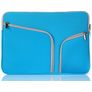 Mobigear Double Zipper Neopreen Laptop Sleeve (max 21 cm x 30 cm) Laptop hoes - Blauw