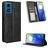 Mobigear Sensation Motorola Moto E14 Hoesje Bookcase Portemonnee - Zwart