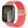 Dux Ducis Mixture Pro Nylon Apple Watch Bandje Magneetsluiting - 49/46/45/44 mm - Rood