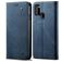 Mobigear Denim Slim Samsung Galaxy A21s Hoesje Bookcase Portemonnee - Blauw