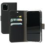 Mobiparts Saffiano Wallet iPhone 11 Pro Hoesje Bookcase Portemonnee - Zwart