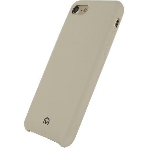 Mobilize Solid iPhone 8 Siliconen Hoesje Backcover - Wit
