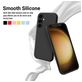 Mobigear Rubber Touch Samsung Galaxy S24 FE Siliconen Hoesje Backcover - Zwart