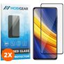 Mobigear Premium POCO X3 Pro Glazen Screenprotector - Case Friendly - Zwart (2-Pack)