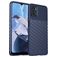 Mobigear Groove Motorola Moto E22 Hoesje Flexibel TPU Backcover - Blauw