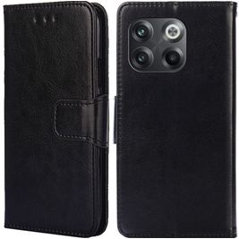 Mobigear Wallet OnePlus 10T Hoesje Bookcase Portemonnee - Zwart