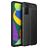 Mobigear Luxury Samsung Galaxy A03s Hoesje Flexibel TPU Backcover - Zwart