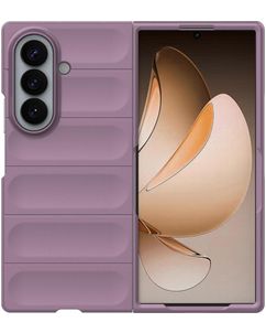 Mobigear Bumpy Samsung Galaxy Z Fold 8 Ultra Hoesje Flexibel TPU Backcover - Paars