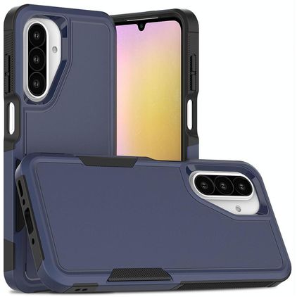 Mobigear Heavy Armor Samsung Galaxy A26 Hoesje Hardcase Backcover Shockproof - Donkerblauw