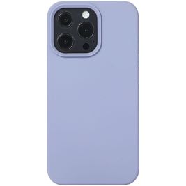 Mobigear Rubber Touch iPhone 14 Pro Max Siliconen Hoesje Backcover - Grijs