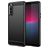 Mobigear Brushed Slim Sony Xperia 10 V Hoesje Flexibel TPU Backcover - Zwart