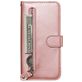 Mobigear Zipper Wallet Luxury Rose Gold Case Samsung Galaxy S20