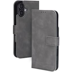 Mobiparts Classic Wallet iPhone 17 MagSafe Hoesje Bookcase - Granite Grey