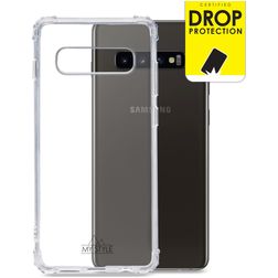 My Style Protective Flex Doorzichtig Samsung Galaxy S10 Plus Hoesje Flexibel TPU Backcover Shockproof - Transparant
