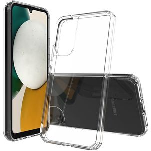 Mobigear Crystal Doorzichtig Samsung Galaxy A34 Hoesje Hardcase Backcover Shockproof - Transparant