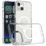 Mobigear Crystal Doorzichtig iPhone 14 MagSafe Hoesje Hardcase Backcover - Transparant