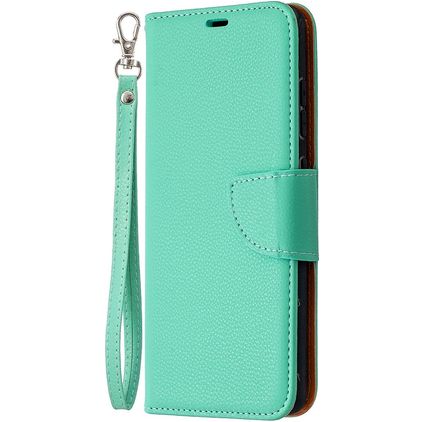 Mobigear Excellent Samsung Galaxy S20 FE Hoesje Bookcase Portemonnee - Turquoise