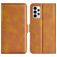 Mobigear Slim Magnet Samsung Galaxy A33 Hoesje Bookcase Portemonnee - Cognac