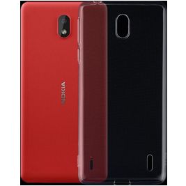 Mobigear Ultra Thin Doorzichtig Nokia 1 Plus Hoesje Flexibel TPU Extra Dun Backcover - Transparant