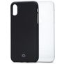 Mobilize Gelly iPhone XS Max Hoesje Flexibel TPU Backcover - Matt Black