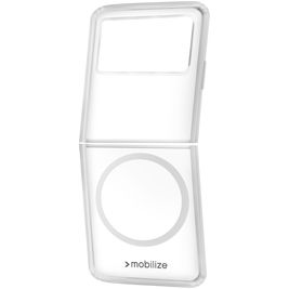Mobilize Naked Protection Doorzichtig Samsung Galaxy Z Flip 7 MagSafe Hoesje Hardcase Backcover Shockproof - Transparant