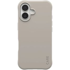 CARE by PanzerGlass Fashionable iPhone 17 Siliconen MagSafe Hoesje Backcover - Vanilla