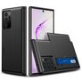 Mobigear Card Samsung Galaxy Note 20 Ultra Hoesje Hardcase Backcover Shockproof met Pasjeshouder - Zwart