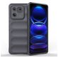 Mobigear Bumpy Xiaomi 13 Pro Hoesje Flexibel TPU Backcover - Charcoal