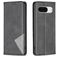 Mobigear Rhombus Slim Google Pixel 8 Hoesje Bookcase - Zwart