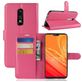 Mobigear Classic OnePlus 6 Hoesje Bookcase Portemonnee - Magenta