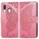Mobigear Butterfly Samsung Galaxy A40 Hoesje Bookcase Portemonnee - Roze