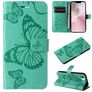 Mobigear Butterfly iPhone 16e Hoesje Bookcase Portemonnee - Groen