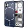 Mobigear Brushed Slim Nothing Phone (2) Hoesje Flexibel TPU Backcover - Blauw