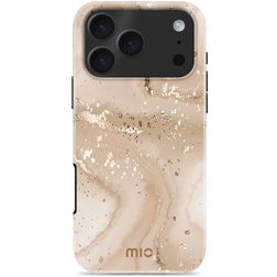 MIO iPhone 17 Pro MagSafe Hoesje Hardcase Backcover - Gold Marble