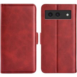 Mobigear Slim Magnet Google Pixel 8a Hoesje Bookcase Portemonnee - Rood
