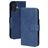 Mobiparts Classic Wallet iPhone 17 MagSafe Hoesje Bookcase - Steel Blue
