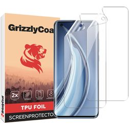 GrizzlyCoat Xiaomi Mi 10 Pro Hydrogel TPU Screenprotector - Case Friendly + Installatie Frame (2-Pack)