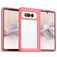 Mobigear Crystal Google Pixel Fold Hoesje Hardcase Backcover - Transparant / Rood