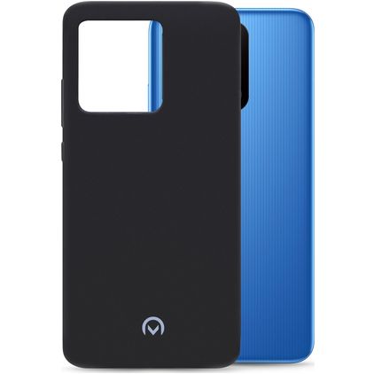 Mobilize Rubber Gelly Xiaomi Redmi 10A Hoesje Flexibel TPU Backcover - Matt Black
