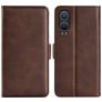 Mobigear Slim Magnet OnePlus Nord CE 4 Lite Hoesje Bookcase Portemonnee - Bruin