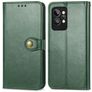 Mobigear Snap Button Realme GT2 Pro Hoesje Bookcase Portemonnee - Groen