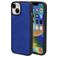 Mobiparts Classic iPhone 15 MagSafe Hoesje TPU,Kunstleer Backcover - Sapphire Blue