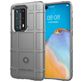Mobigear Rugged Shield Huawei P40 Pro Plus Hoesje Flexibel TPU Backcover Shockproof - Grijs